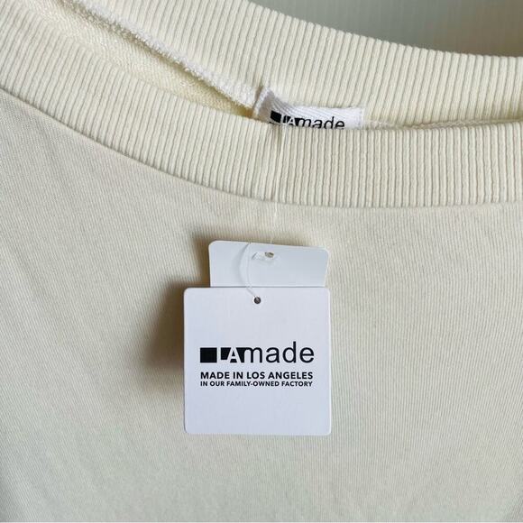 🆕 LAmade Evereve Yvette slash sweatshirt size medium lacrema NWT - Picture 3 of 10